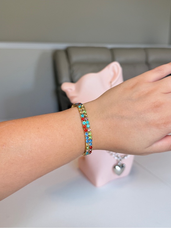 Zara Jewelry - Colorful Gold-Tone Bracelet
